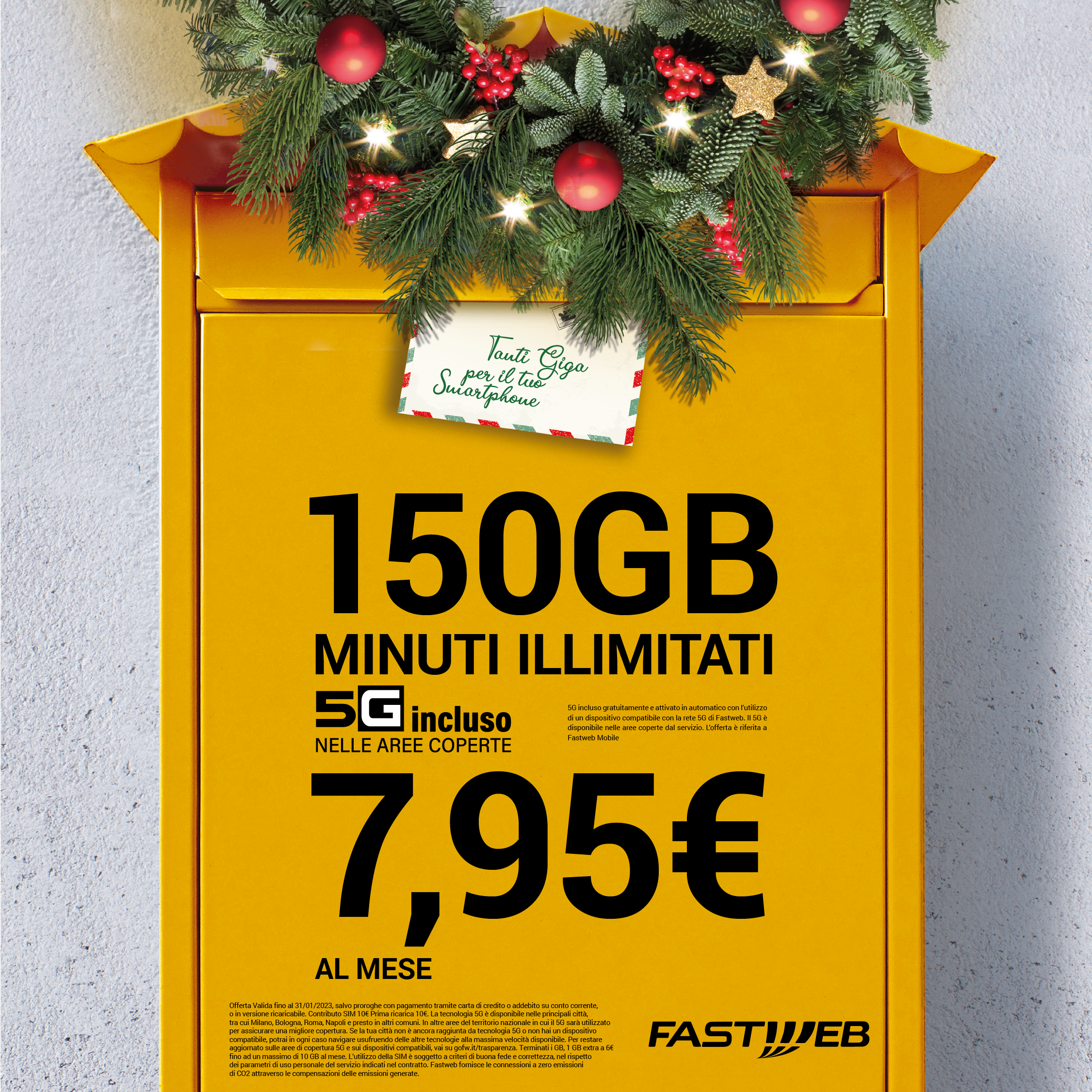 RES- OFFERTA FASTWEB MOBILE A 7,95€ AL MESE